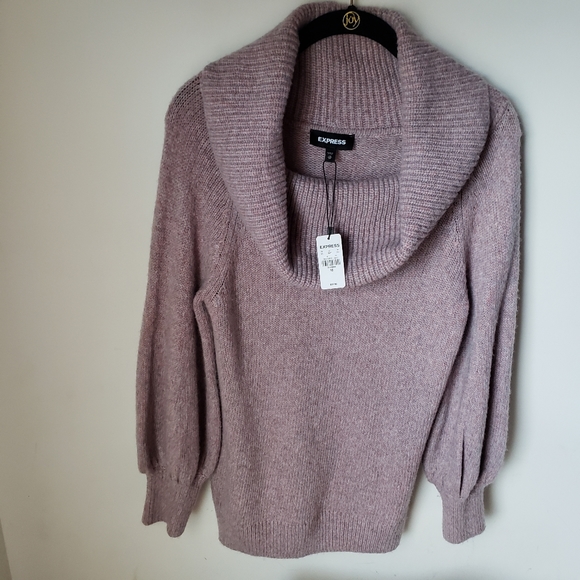 Express Soft Cowl Neck Sweater Women's Size : XS - Picture 7 of 11